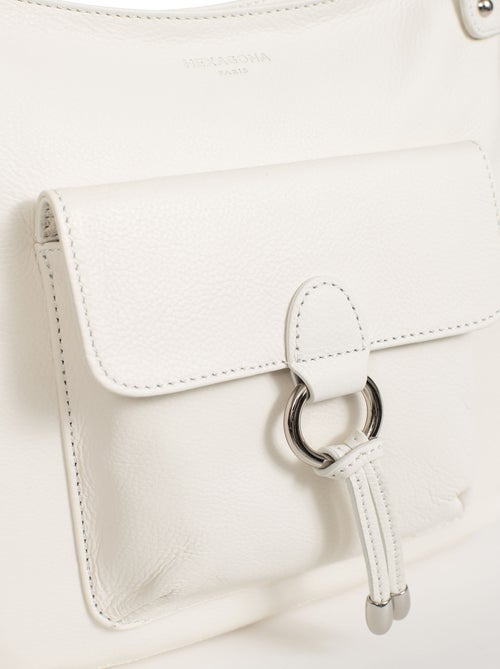 Sac porté travers  cuir confort hexagona - Kiabi
