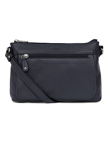 Sac porté travers cuir confort hexagona