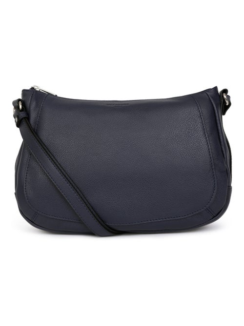 Sac porté travers cuir confort hexagona - Kiabi Sac porté travers cuir confort hexagona - Kiabi
