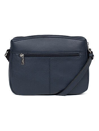 Sac porté travers cuir confort hexagona