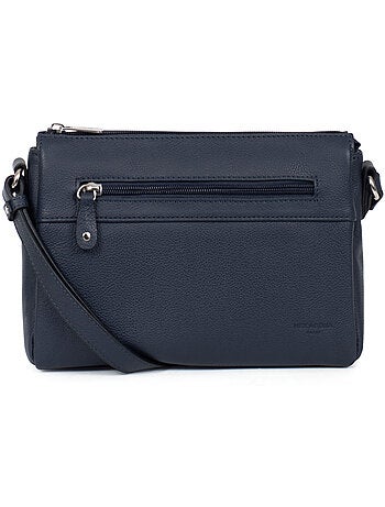 Sac porté travers cuir confort hexagona