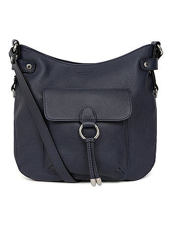 Sac porté travers cuir confort hexagona