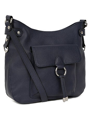 Sac porté travers cuir confort hexagona