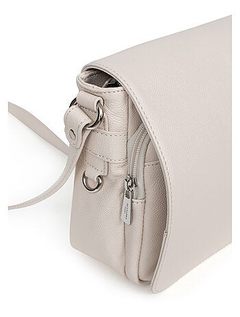 Sac porté travers cuir confort hexagona