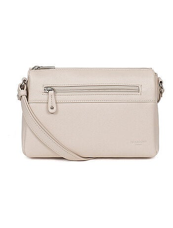 Sac porté travers cuir confort hexagona