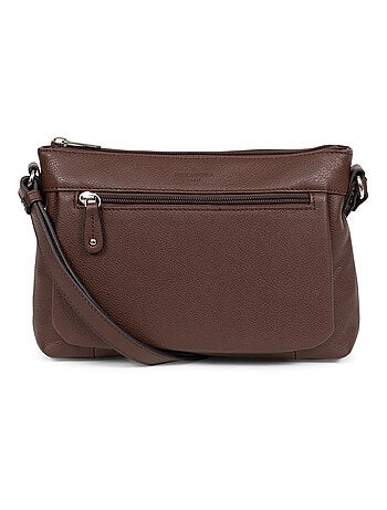 Sac porté travers cuir confort hexagona