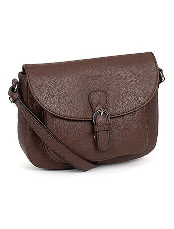 Sac porté travers cuir confort hexagona