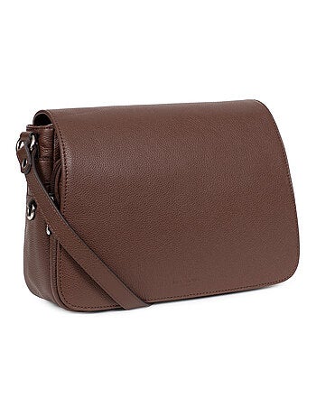 Sac porté travers cuir confort hexagona