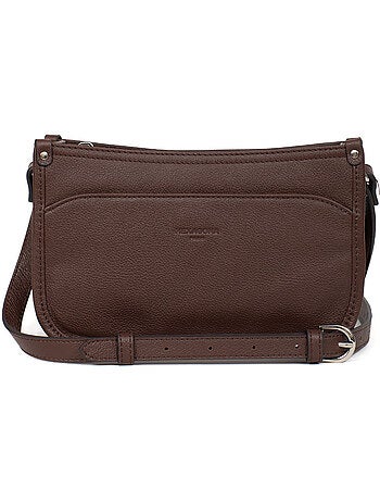 Sac porté travers cuir confort hexagona