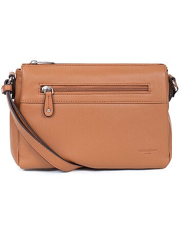 Sac porté travers cuir confort hexagona