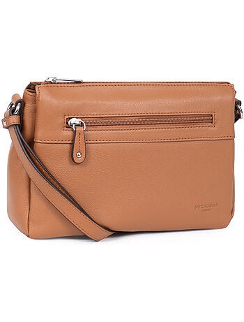 Sac porté travers cuir confort hexagona