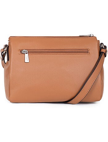 Sac porté travers cuir confort hexagona