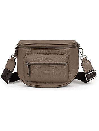 Sac porté travers cuir confort hexagona