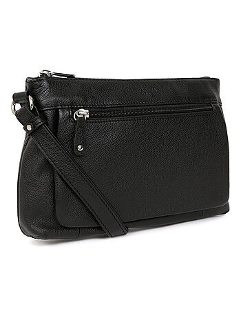 Sac porté travers cuir confort hexagona