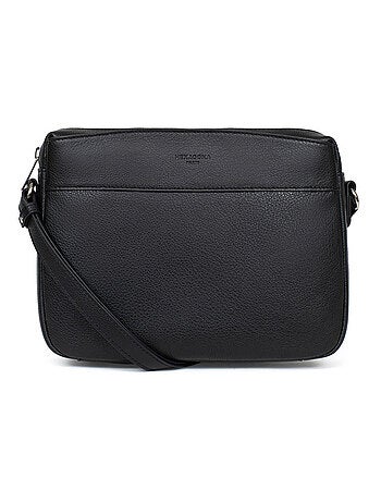 Sac porté travers cuir confort hexagona