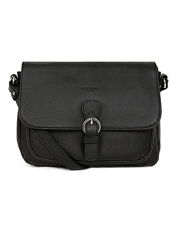 Sac porté travers cuir confort hexagona