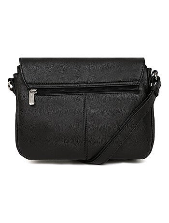 Sac porté travers cuir confort hexagona