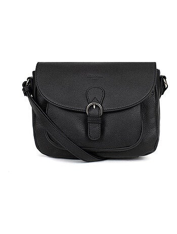 Sac porté travers cuir confort hexagona