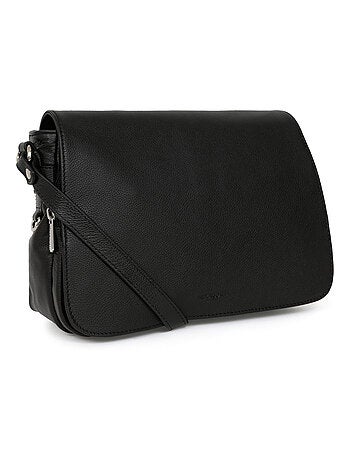 Sac porté travers cuir confort hexagona