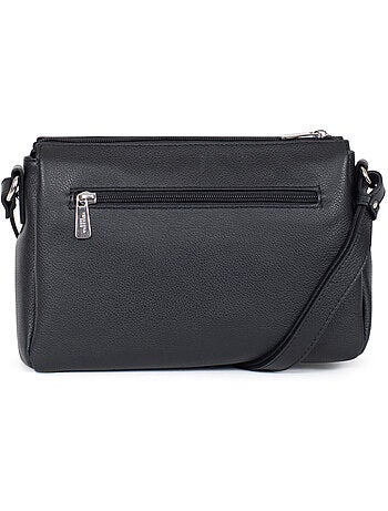 Sac porté travers cuir confort hexagona