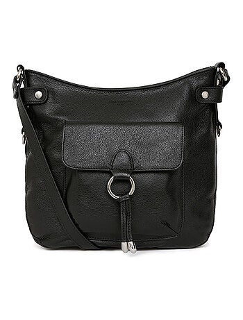 Sac porté travers cuir confort hexagona