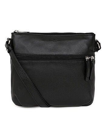 Sac porté travers cuir confort hexagona