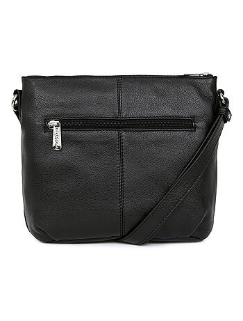 Sac porté travers cuir confort hexagona