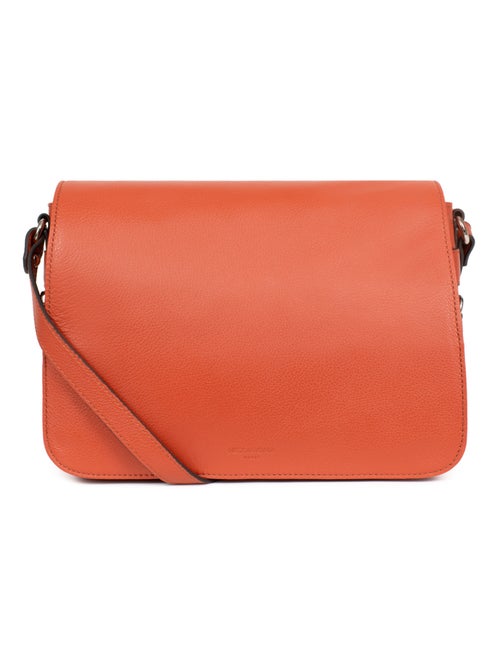 Sac porté travers  cuir confort hexagona - Kiabi