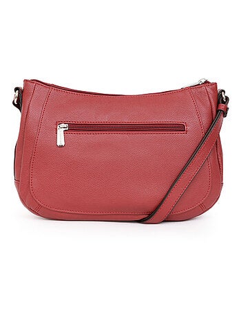 Sac porté travers cuir confort hexagona