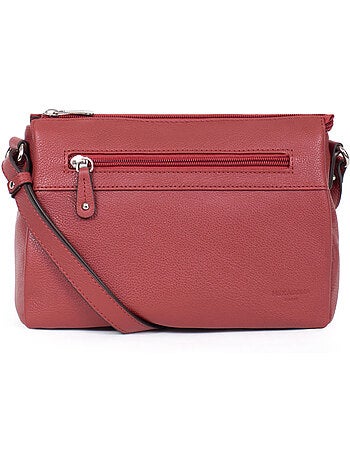 Sac porté travers cuir confort hexagona