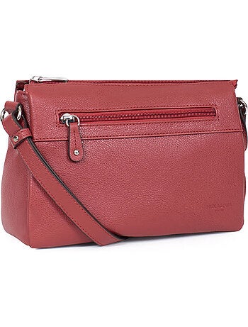Sac porté travers cuir confort hexagona