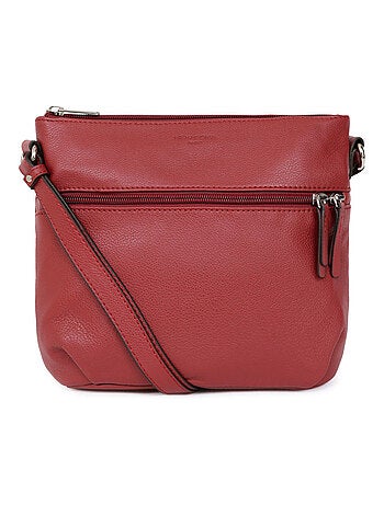 Sac porté travers cuir confort hexagona