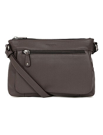 Sac porté travers cuir confort hexagona