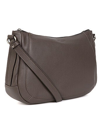 Sac porté travers cuir confort hexagona