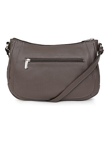 Sac porté travers cuir confort hexagona
