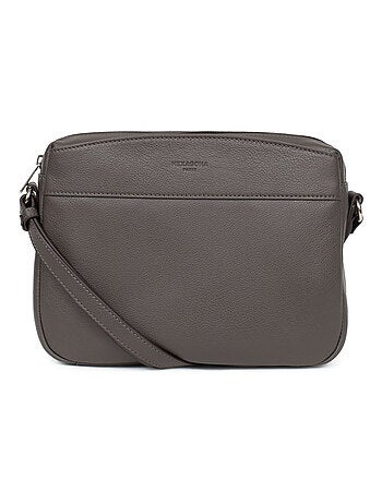 Sac porté travers cuir confort hexagona