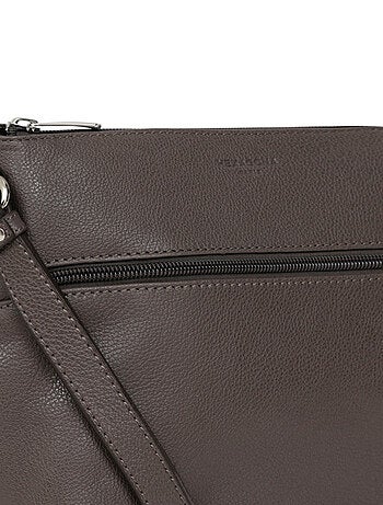Sac porté travers cuir confort hexagona