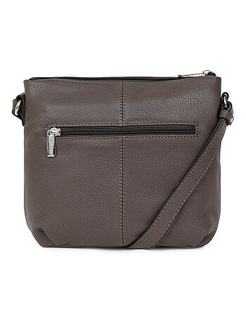 Sac porté travers cuir confort hexagona