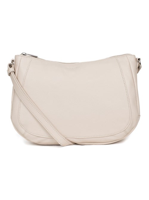 Sac porté travers  Cuir CONFORT - Kiabi
