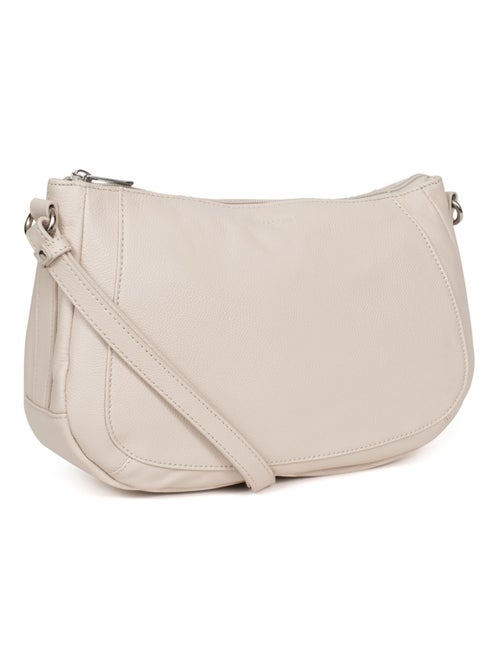 Sac porté travers  Cuir CONFORT - Kiabi