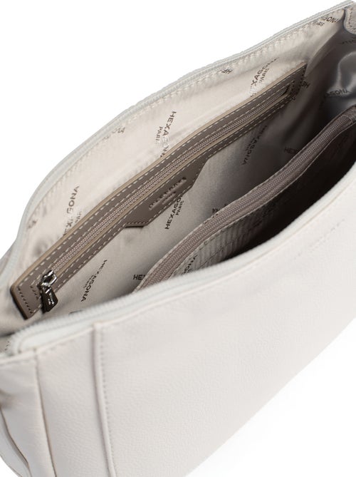 Sac porté travers  Cuir CONFORT - Kiabi