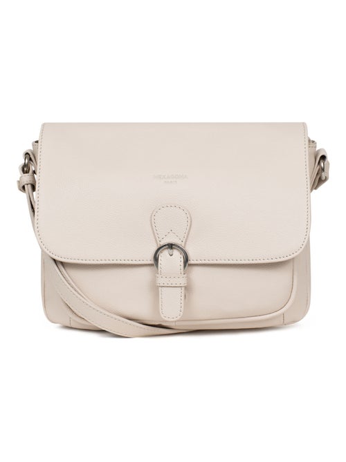 Sac porté travers  Cuir CONFORT - Kiabi