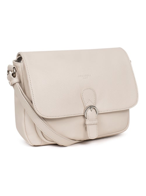 Sac porté travers  Cuir CONFORT - Kiabi