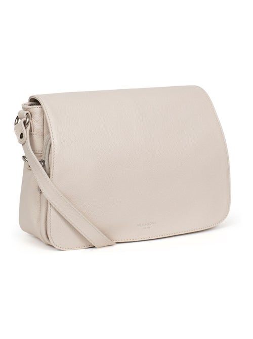 Sac porté travers  Cuir CONFORT - Kiabi