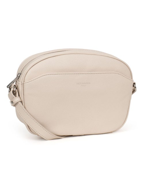 Sac porté travers  Cuir CONFORT - Kiabi