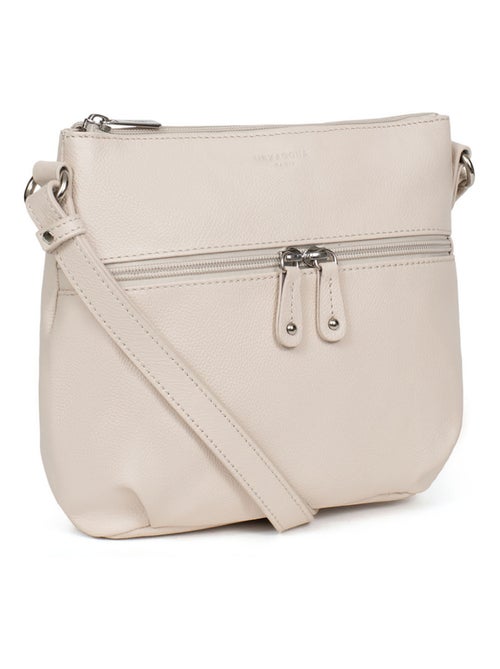 Sac porté travers  Cuir CONFORT - Kiabi
