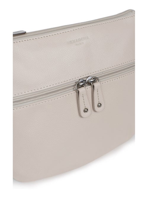 Sac porté travers  Cuir CONFORT - Kiabi