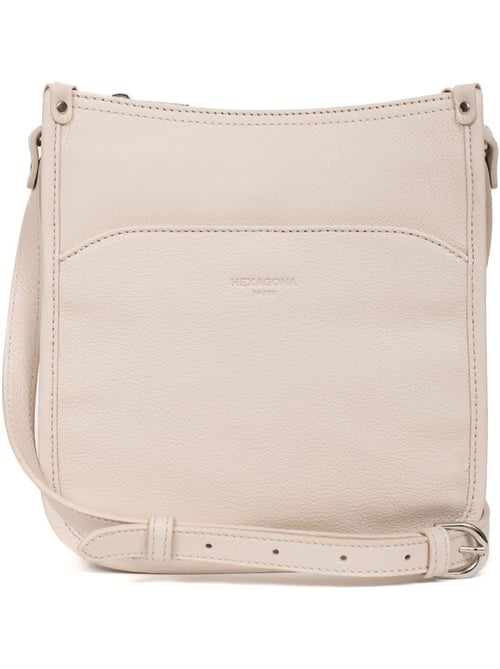 Sac porté travers  Cuir CONFORT - Kiabi