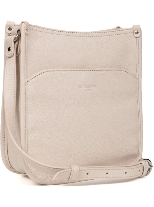 Sac porté travers  Cuir CONFORT - Kiabi