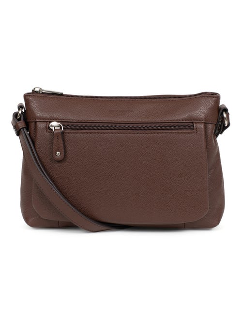 Sac porté travers  Cuir CONFORT - Kiabi